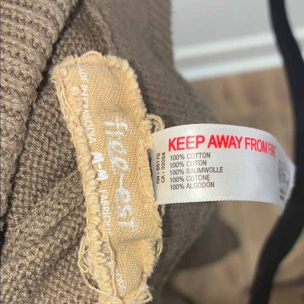 Free People free-est Solar Cosy Cotton Knit Lounge Pants - Picture 7 of 7